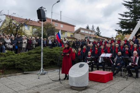Doprsni kip Borisa Raceta – Žarka na Kozini 9